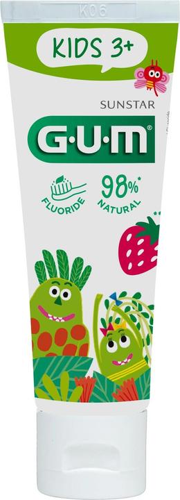 Produktbild GUM Kids Zahnpasta Erdbeer (50ml) (50 ml)
