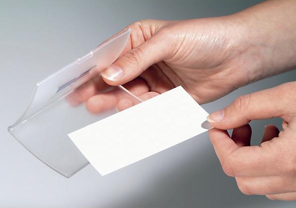 Actual product image Durable Name badges Click Fold