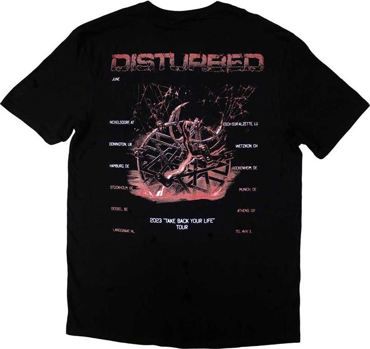 Produktbild Disturbed European Tour '23 TShirt (S)