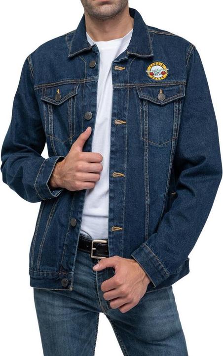 Produktbild Universal Textiles Erwachsene Classic Logo Denim Jacke (XXL)