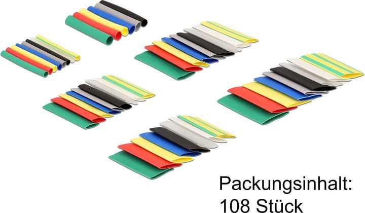 Delock Schrumpfschlauch Set (108 x)