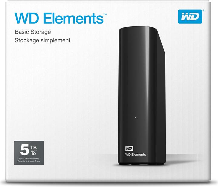 Actual product image WD Elements Desktop (5 TB)