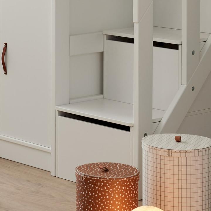 Image du produit Lifetime Kidsrooms ALL IN ONE KOMBO, Lit mi-hauteur avec bureau 152 Roulettes Sommier à lattes (102 x 257 cm)