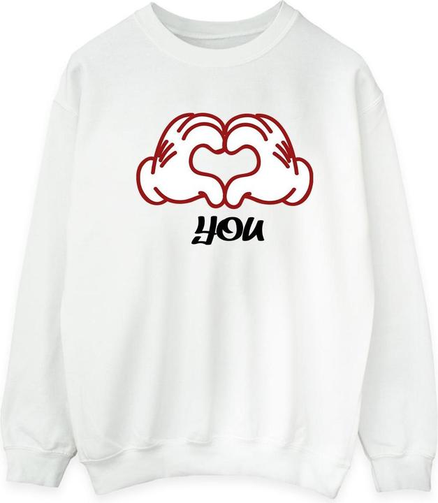 Produktbild Disney Mickey Mouse Love You Hands Sweatshirt (L)