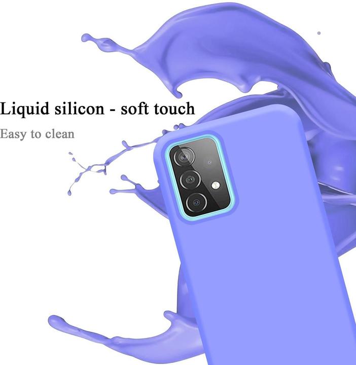 Actual product image Cadorabo TPU Liquid Silicone Case Cover (Samsung Galaxy A52 5G)