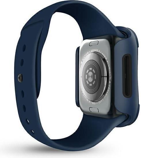 Actual product image Uniq etui Torres Apple Watch Series 4/5/6/SE 44mm. niebieski/nautical blue