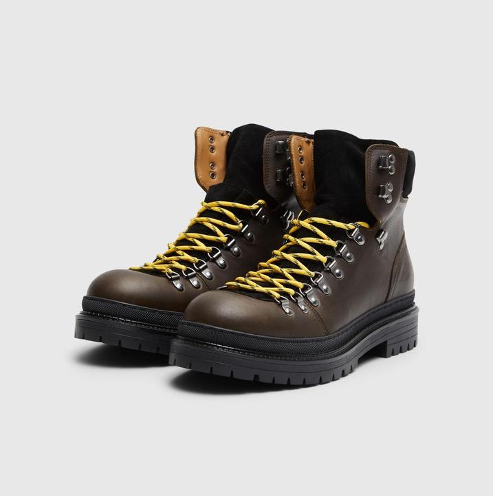 Immagine prodotto Selected Homme Stivali da trekking in pelle (40)
