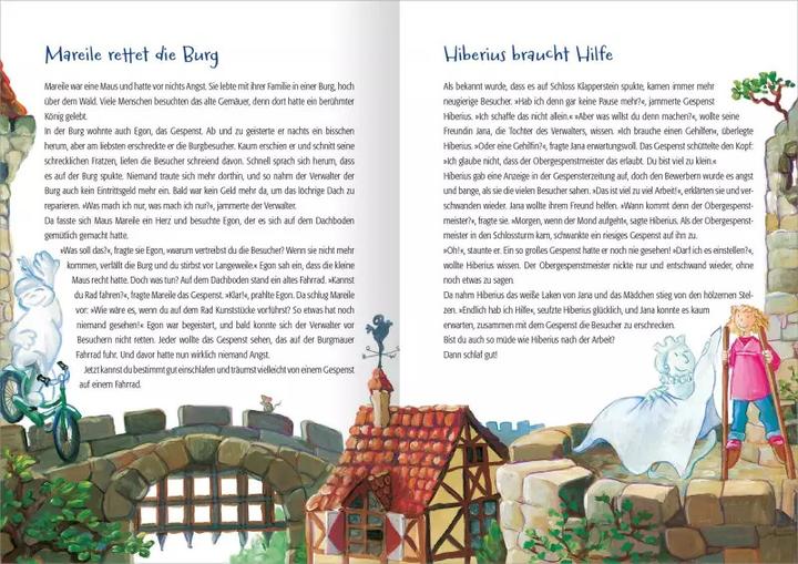 Actual product image 222 Geschichten zur Guten Nacht (German, Sandra Grimm, Steffi Kammermeier, Michaela Hanauer, Michaela Rudolph, 2021)