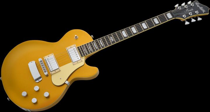 Actual product image Hagstrom E-Gitarre, Swede, Gold (Electric guitar)