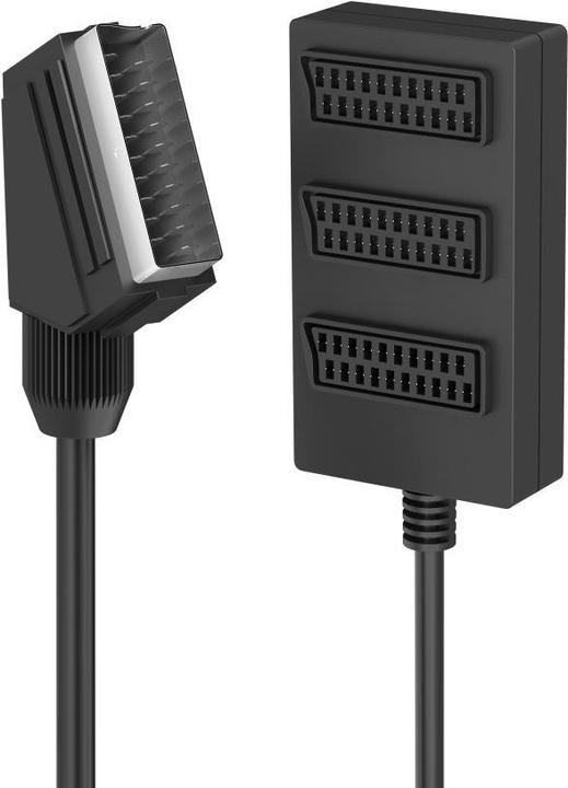 Produktbild Hama Scart-Verteiler, 3-fach (Antennenkabel)