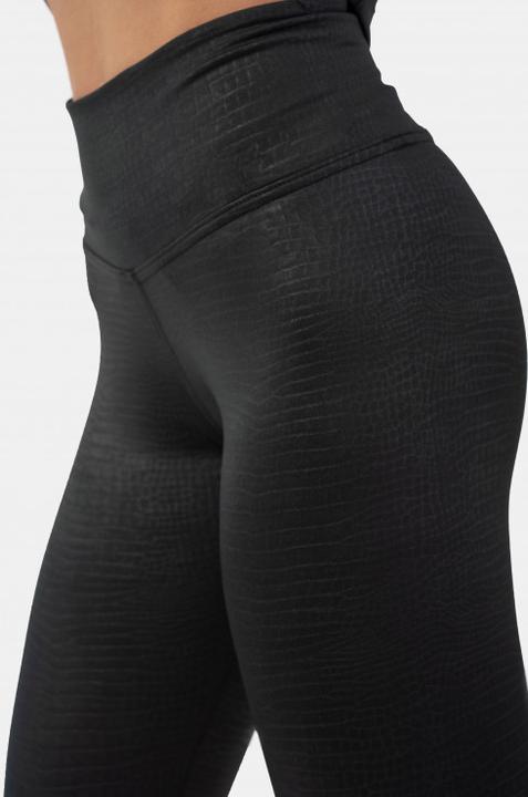 Immagine prodotto Nebbia Leggings a vita alta Python SnakeSkin 407 nero (XS)