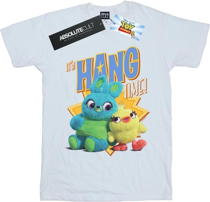 Actual product image Disney Womens/Ladies Toy Story 4 It's Hang Time Cotton Boyfriend T-Shirt (M)