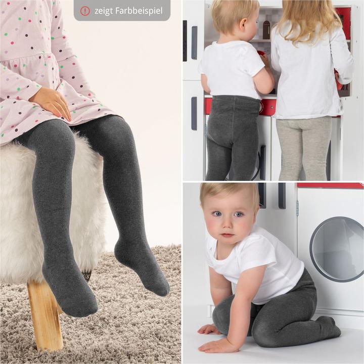 Produktbild La Loona LaLoona Baby-Strumpfhosen Strumpfhose 2er Pack - Weiss - (86/92)