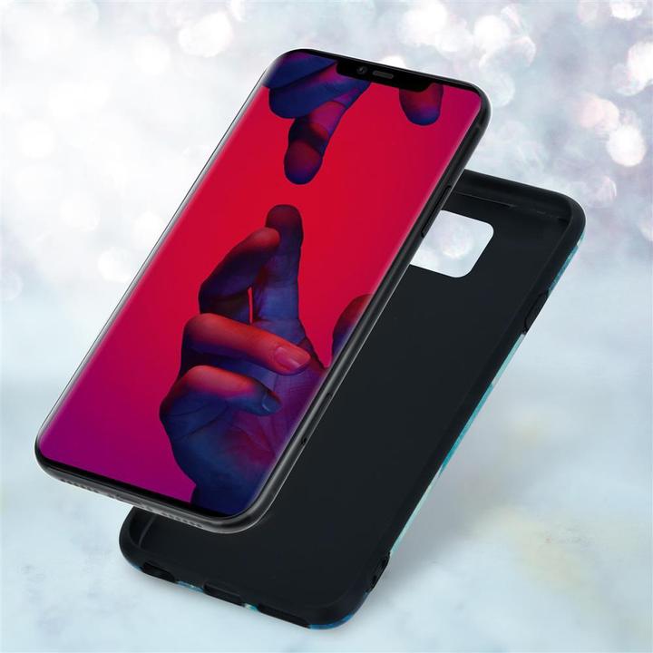 Actual product image Cadorabo IMD TPU Colorful Marble Cover (Mate 20 Pro)