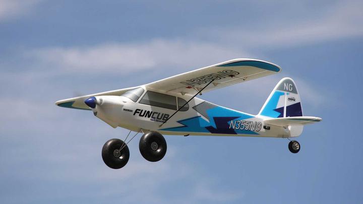 Produktbild Multiplex FunCub NG KIT blau (made by MPX) (Motorflugzeug)