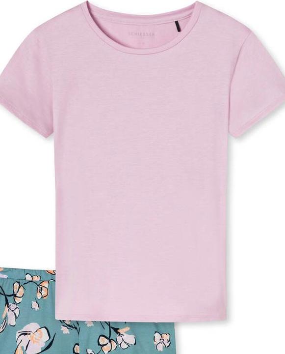 Produktbild Schiesser Modern Floral Schlafanzug kurz (42)