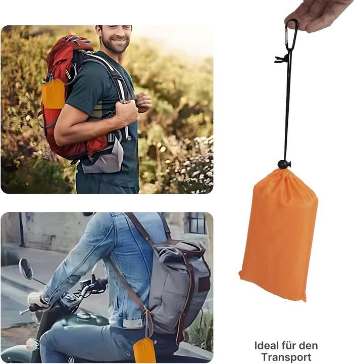Produktbild Hermex Strandmatte Strandtuch Picknickdecke Sandfreie Stranddecke Liegetuch