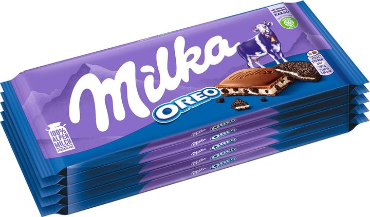 Image du produit Milka Pack de 5 Oreo 500g (500 g)