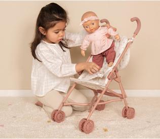 Actual product image Little Dutch Puppenwagen aus Metall