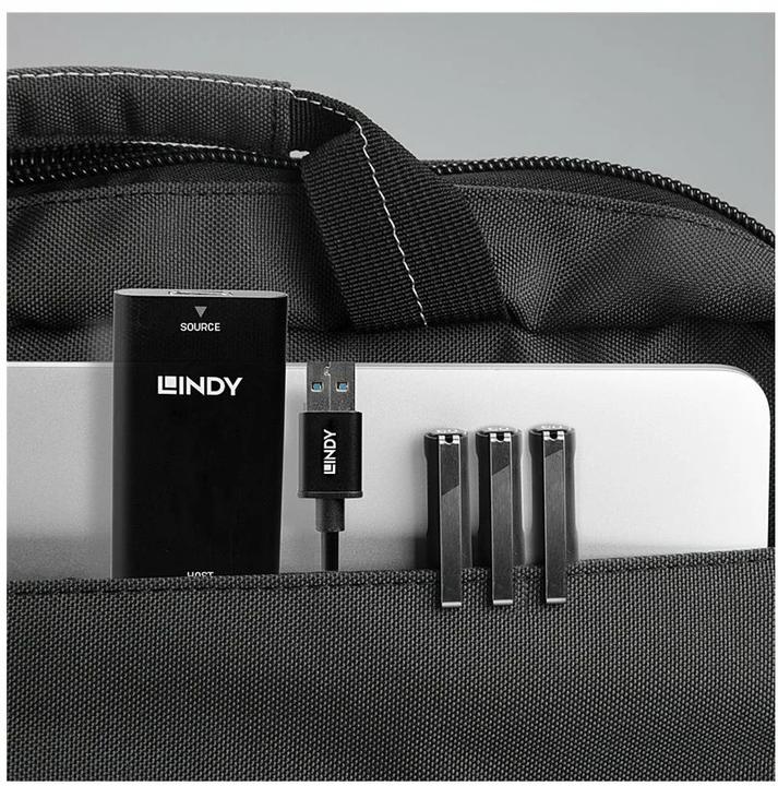 Produktbild Lindy USB Typ-A zu (HDMI, 15 cm)