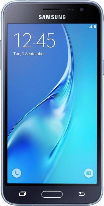 Samsung Galaxy J3 (2016) (8 GB, Black, 5", Hybrid Dual SIM, 8 Mpx, 4G)