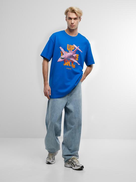 Actual product image Urban Classics Upscale Up to the Sky Oversize Tee - 192103 (5XL)