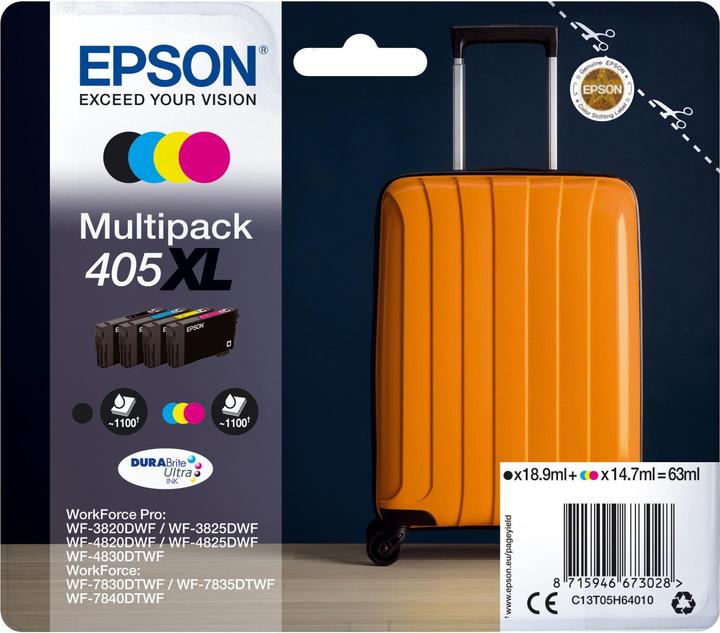 Produktbild Epson 405XL (M, BK, C, Y)