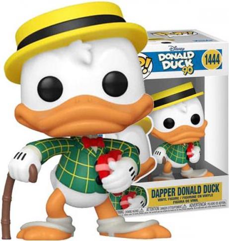 Actual product image Funko DONALD DUCK 90TH - POP Disney N° 1444 - Donald Duck (Elégant)