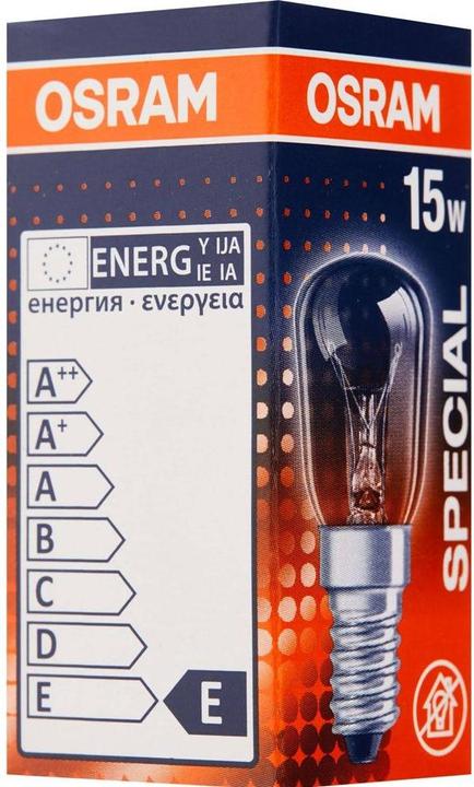 Productafbeelding Osram Kachellamp Speciaal (E14, 15 W, 85 lm, 1 x, G)