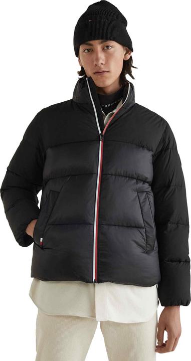 Immagine prodotto Tommy Hilfiger Giacca Hilfiger Tech Stand Collar JKT Uomo, Nero, L (L)