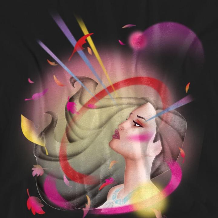 Actual product image Disney Unisex Adult Airbrush T-Shirt (M)