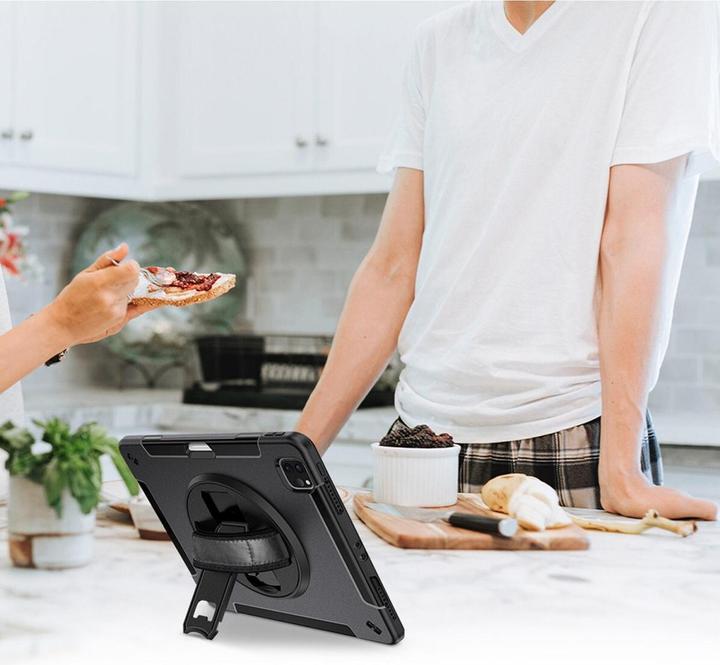 Image du produit 4smarts Grip pour boîtier durci (iPad Pro 12.9 2020 (4. Gen), iPad Pro 12.9 2022 (6e génération), iPad Pro 12.9 2021 (5ème génération), iPad Pro 12.9 2018 (3. Gen))