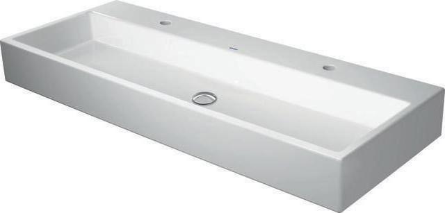Actual product image Duravit Washbasin VERO AIR m HLB 2 HL closed 1200x470mm o ÜL white (470 mm, 1200 mm)