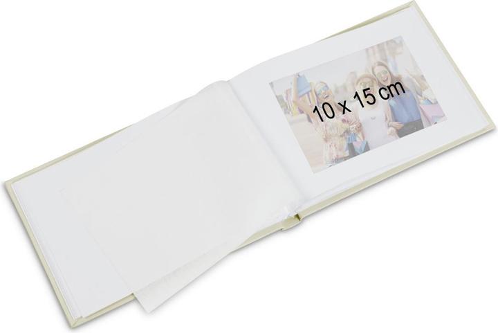 Produktbild Hama Fine Art Buchalbum 24x17 36 weisse Seiten (24 x 17 cm)