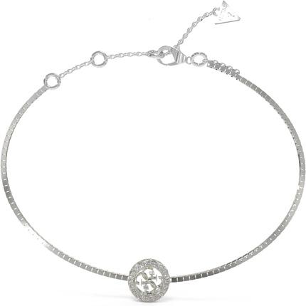 Guess 4G Crush Fashion Steel Bracelet JUBB04163JWRH - Length: 18.5 cm (14.60 cm, Edelstahl)
