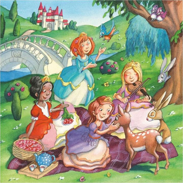Image du produit Ravensburger Kinderpuzzle - Kleine Prinzessinnen - 3x49 Teile Puzzle für Kinder ab 5 Jahren (49 pièces)