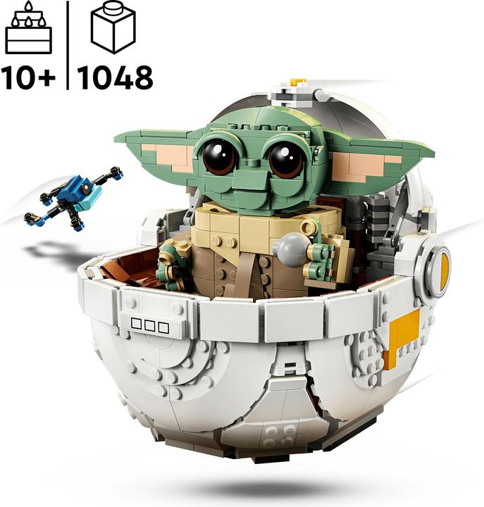 Immagine prodotto LEGO Grogu in seiner Repulsorwiege (75403, LEGO Star Wars)