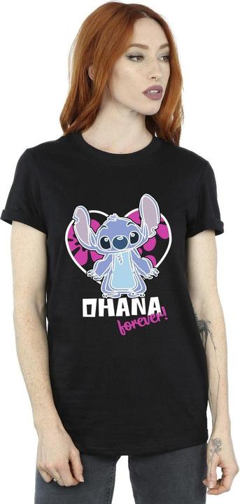 Produktbild Disney Lilo And Stitch Ohana Forever Heart TShirt (S)