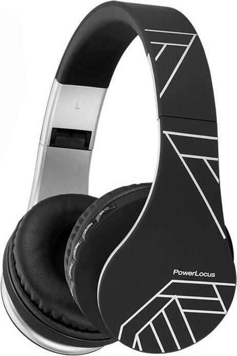 Actual product image PowerLocus P1 wireless headphones (black and white) (20 h, Wireless)
