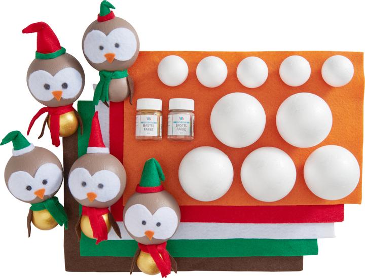 Image du produit VBS Kit de bricolage "Oiseaux", 5 pièces
