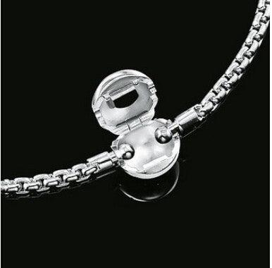 Produktbild Hermex Bettelarmband versilbert - 22cm (22 cm, Metalllegierung)