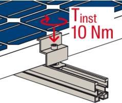 Actual product image Fischer Endklemme vorm. PM F 30 AL sw (6 mm)