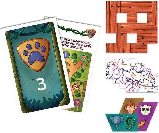 Actual product image Clementoni Galileo Escape Game Junior Escape from the zoo (German)