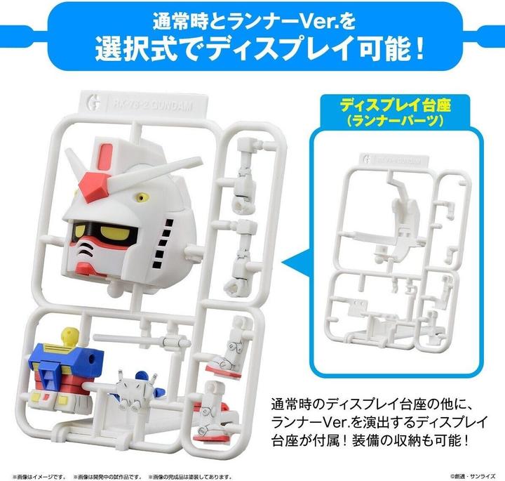 Image du produit Bandai GUNDAM - 1/1 Gunpla-Kun DX Set (with Runner ver.) - Kit modèle
