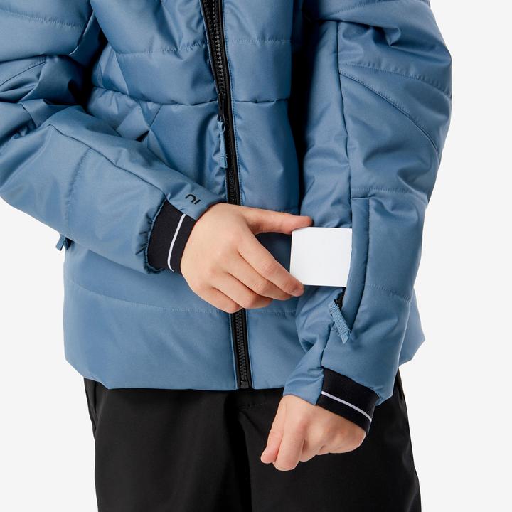 Image du produit Wedze Veste de ski enfant Piste - 100 bleu chaud (128)