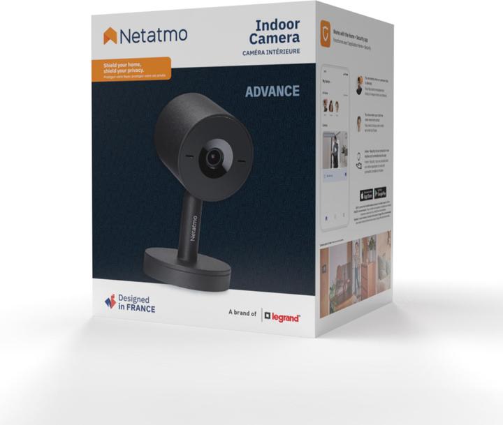 Produktbild Netatmo Smarte Innenkamera Advance (schwarz)210 (2560 x 1440 Pixels)