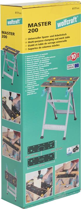 Image du produit wolfcraft Établi de serrage MASTER 200 (45 cm, 64.50 cm)