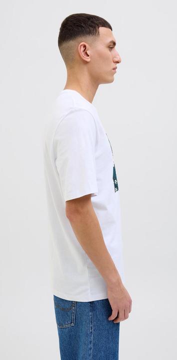 Actual product image Jack & Jones Jjhawaii Shape Tee Ss Crew Neck Ln (L)