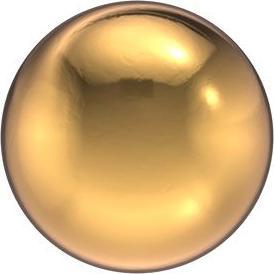 Immagine prodotto Studex Orecchini sensibili a sfera in oro 4 mm (Acciaio inossidabile)