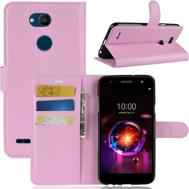 Actual product image MU Classic Litchi Leather Bookcover Series (LG X Power 3)